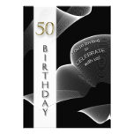 50th Birthday Party Celebration Invitations