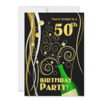 50th Birthday Party - Fun and Festive Champagne