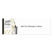 50th Birthday Party Gift Tag