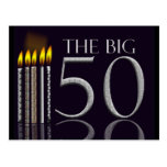 50th Birthday Postcard Invitation - Customized