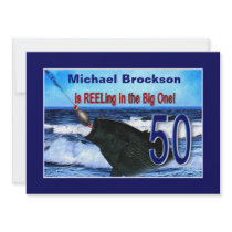 50th Birthday - Reeling in the Big One (Fish)