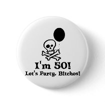 50th Birthday Skull