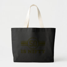 50th Birthday Tote Bag