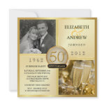 50th Golden Anniversary Surprise Party Invitations