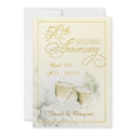 50th Golden Wedding Anniversary Party Invitations
