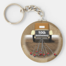 50th Wedding Anniversary Gifts Key Chains