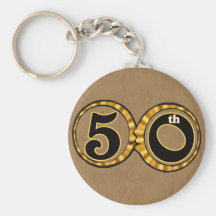 50th Wedding Anniversary Gifts Keychain