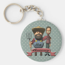 50th Wedding Anniversary Gifts Keychains