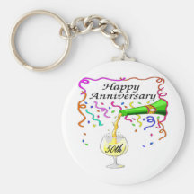 50th Wedding Anniversary Gifts Keychains