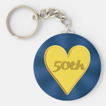 50th Wedding Anniversary Gifts Keychains