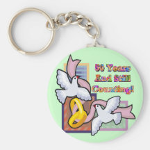 50th Wedding Anniversary Gifts Keychains