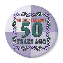 50th Wedding Anniversary Gifts Fridge Magnet
