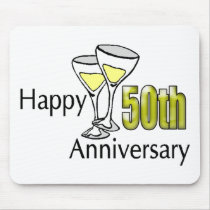 50th Wedding Anniversary Gifts Mousepad