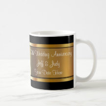 50th Wedding Anniversary Mugs