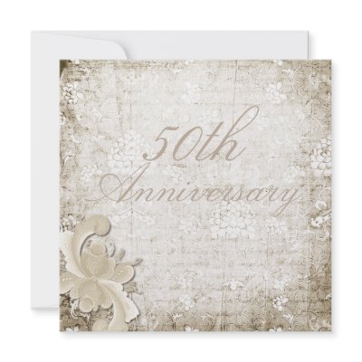 50th Wedding Anniversary - "Telemark" Announcements by cowboyannie