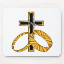50th wedding anniversary w mousepad