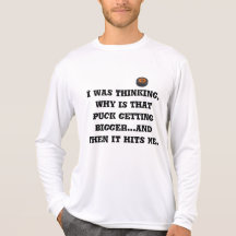 510-hockeypuck, I was thinking, why is that puc... Tee Shirts