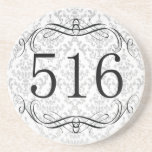 516 Area Code Drink Coasters
