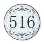 516 Area Code Magnet