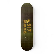 517 Area Code Swag Skateboard Deck