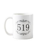 519 Area Code Coffee Mug