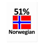 51% Norwegian Post Card