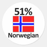 51% Norwegian Stickers