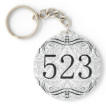 523 Area Code Keychain