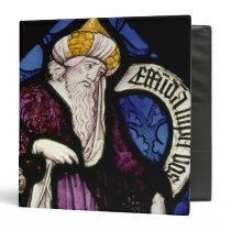 52:Roundel of the prophet Ezekiel, 15th century binders