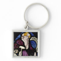 52:Roundel of the prophet Ezekiel, 15th century keychains