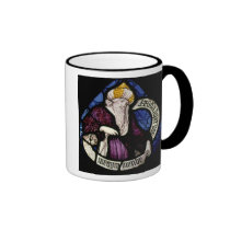 52:Roundel of the prophet Ezekiel, 15th century mugs