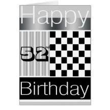 52nd Birthday Cards