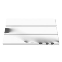 (53) "LA FEUILLE JAUNE," Retouch Stretched Canvas Print