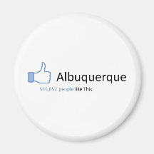 545852 people like Albuquerque Magnet