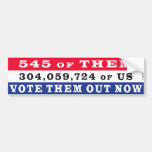 545 of Them Bumper Stickers