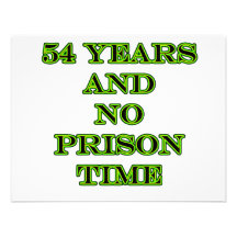 54 No prison time Invitation