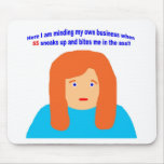 55 bites me in the ass mouse pads