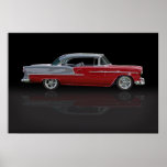 55 classic car print