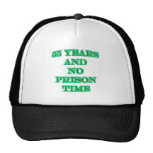 55 et aucune peine de prison casquette