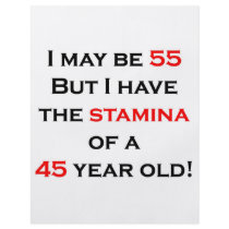 55 stamina