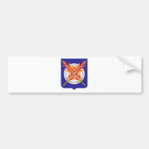 55th Infantry Regiment Military Patch Bumper Stickers
