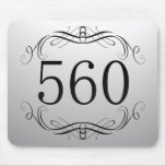 560 Area Code Mouse Pad