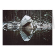 56. Réflexions en pierre géantes, Yosemite, CA Carte De Vœux