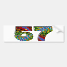 57.- BUMPER STICKERS