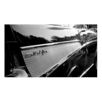 57 Chevy Bel Air Business Card Template