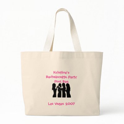 58192, Hot Chicks Bachelorette Party Pool Bag by wendyschuck