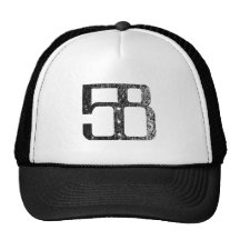 58 Three Star Logo Trucker Hat