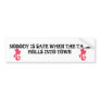 595277451_l, 595277451_l, NOBODY IS SAFE WHEN T... Bumper Stickers