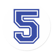 5 - Five Stickers