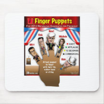 5 GOP Finger Puppets Mousepads